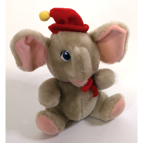 Vtg Knickerbocker Disney Dumbo Toy Plush Stuffed Animal Elephant Circus Movie - Picture 2 of 5